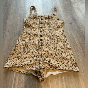Volcom Leopard Romper